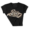 Latte 1s DopeSkill Women's Crop Top Rare Breed Type Graphic