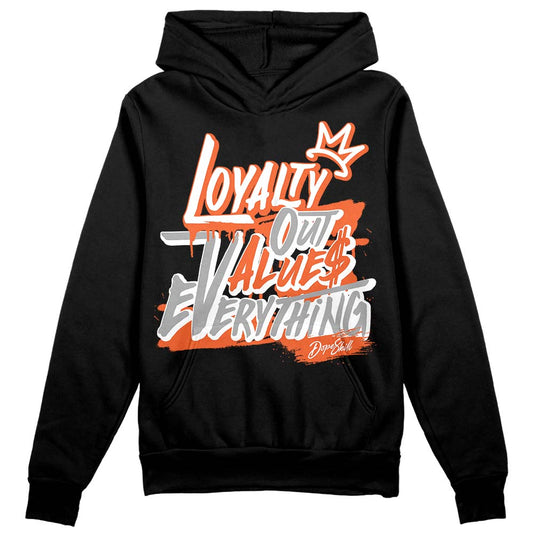 Jordan 3 Georgia Peach DopeSkill Hoodie Sweatshirt LOVE Graphic Streetwear - Black