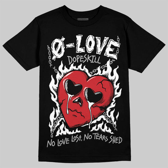 Jordan 3 OG “Black Cement” DopeSkill T-Shirt Crying Heart Graphic Streetwear - Black