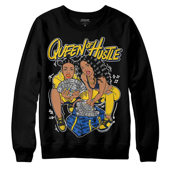 Dunk Low Vintage “Michigan” DopeSkill Sweatshirt Queen Of Hustle Graphic Streetwear - Black