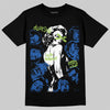 Air Griffey Max 1 Varsity Royal and Volt DopeSkill T-Shirt Built Different Graphic Streetwear - Black