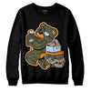 Jordan 5 "Olive" DopeSkill Sweatshirt Bear Steals Sneaker Graphic Streetwear - black