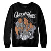 Jordan 14 Retro 'Stealth' DopeSkill Sweatshirt Queen Of Hustle Graphic Streetwear - Black