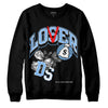 Jordan 9 Powder Blue DopeSkill Sweatshirt Loser Lover Graphic Streetwear - Black