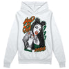 Dunk Low Team Dark Green Orange DopeSkill Hoodie Sweatshirt New H.M.O Graphic Streetwear - White