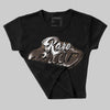 Mocha 1s DopeSkill Women's Crop Top Rare Breed Type Graphic