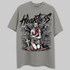 Grey Sneakers DopeSkill Grey T-Shirt Heartless Graphic Streetwear 