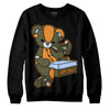 Jordan 5 "Olive" DopeSkill Sweatshirt Sneakerhead BEAR Graphic Streetwear - Black