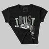 1906R ‘White Gold’ DopeSkill Women's Crop Top Trust No One Graphic