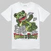 Foamposite Pro 'Pine Green' DopeSkill T-Shirt Born To Be Rich Graphic Streetwear - White