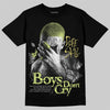 Jordan 4 GS “Light Lemon Twist” DopeSkill T-Shirt Boys Don't Cry Graphic Streetwear - black