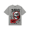 Grey Sneakers DopeSkill T-Shirt Jealousy Graphic Streetwear - Gravel