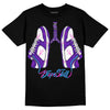 Dunk Low Championship Court Purple DopeSkill T-Shirt Breathe Graphic Streetwear - Black