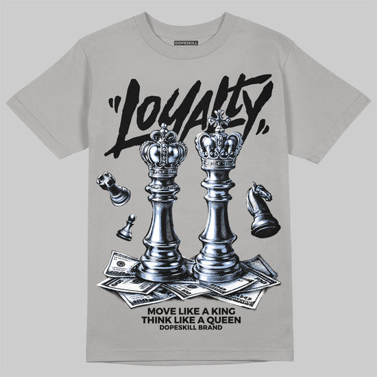 Grey Sneakers DopeSkill T-Shirt Loyalty Graphic Streetwear - Gravel
