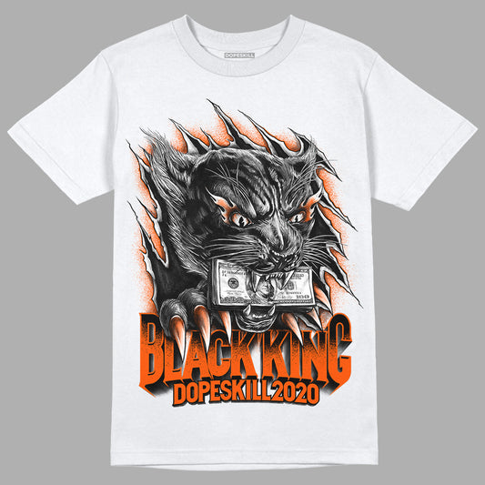 MSCHF Super Normal 2 Orange Milk DopeSkill T-Shirt Black King Graphic Streetwear - White