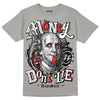 Grey Sneakers DopeSkill Grey T-Shirt Money Don't Lie Graphic Streetwear