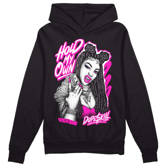 Dunk Low GS “Active Fuchsia” DopeSkill Hoodie Sweatshirt New H.M.O Graphic Streetwear - Black