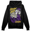 Jordan 12 "Field Purple" DopeSkill Hoodie Sweatshirt Stackin Mines Graphic Streetwear - Black