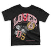 Jordan 3 GS “Red Stardust” DopeSkill Toddler Kids T-shirt Loser Lover Graphic Streetwear - Black