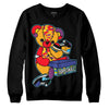 Jordan 1 Mid GS 'Six Championships' DopeSkill Sweatshirt Sneakerhead BEAR Graphic Streetwear - Black