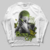 Jordan 13 Retro Bright Cactus DopeSkill Long Sleeve T-Shirt Boys Don't Cry Graphic Streetwear - White