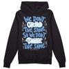 Jordan 9 Powder Blue DopeSkill Hoodie Sweatshirt Grind Shine Graphic Streetwear - Black