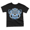 Jordan 9 Powder Blue DopeSkill Toddler Kids T-shirt Monk Graphic Streetwear - Black