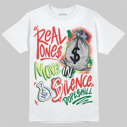 Air Max 95 'Paisley Bandana' DopeSkill T-Shirt Real Ones Move In Silence Graphic Streetwear - Ưhite