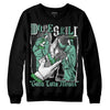 Jordan 1 High OG Green Glow DopeSkill Sweatshirt Gotta Lotta Means Graphic Streetwear - Black