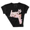 Legend Pink 11s DopeSkill Women's Crop Top LOVE Graphic