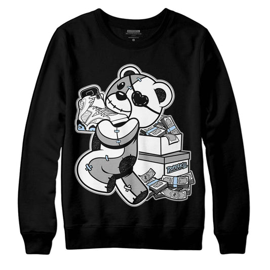 Jordan 6 “Reverse Oreo” DopeSkill Sweatshirt Bear Steals Sneaker Graphic Streetwear - Black