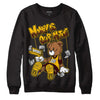 Dunk Yellow Bordeaux DopeSkill Sweatshirt Money Is Our Motive Bear Graphic Streetwear - black