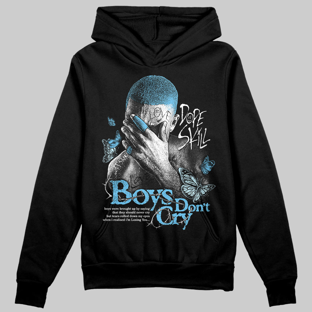 Jordan 11 Retro Legend Blue DopeSkill Hoodie Sweatshirt Boys Don't Cry Graphic Streetwear - Black