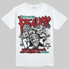 Jordan 3 Mexico 'El Vuelo' DopeSkill T-Shirt Distorted Realms Graphic Streetwear - White