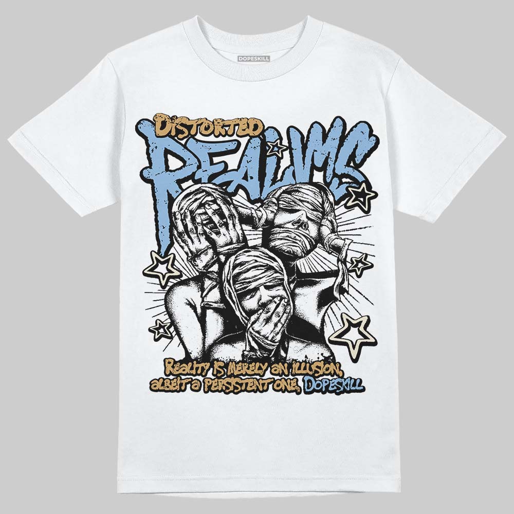Nike Air Diamond Turf Must Be the Money DopeSkill T-Shirt Distorted Realms Graphic Streetwear - White