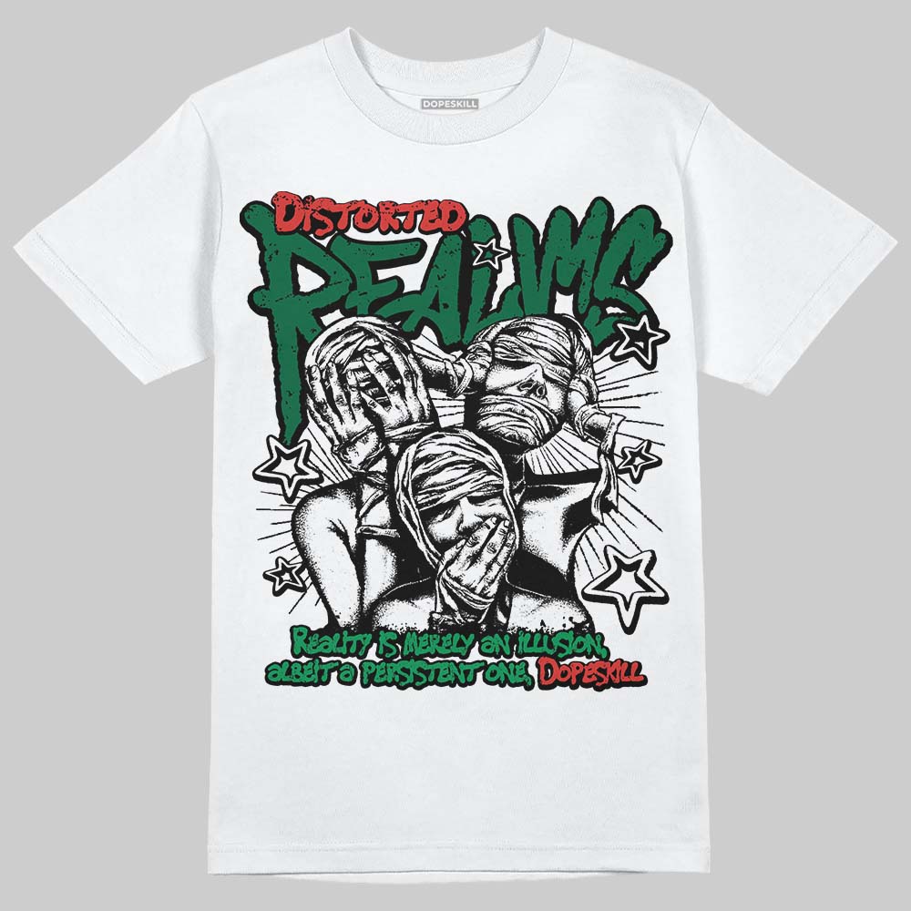 Teyana Taylor x Jordan 3 “Concrete Rose” DopeSkill T-Shirt Distorted Realms Graphic Streetwear - White