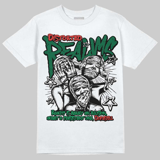 Teyana Taylor x Jordan 3 “Concrete Rose” DopeSkill T-Shirt Distorted Realms Graphic Streetwear - White