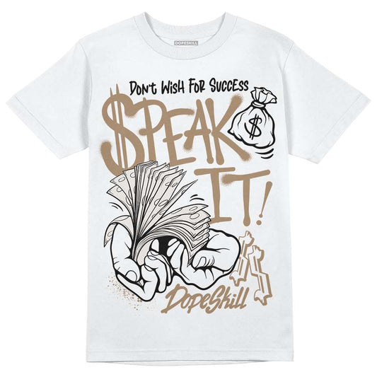 Jordan 5 SE “Sail” DopeSkill T-Shirt Speak It Graphic Streetwear - White