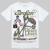 SB Dunk Low Pro x Arts-Rec Skateshop Rust Pink and Rough Green DopeSkill T-Shirt Broken Bones Graphic Streetwear - White
