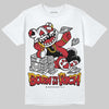 Jordan 1 Low OG "Chicago" DopeSkill T-Shirt Born To Be Rich Graphic Streetwear - White 