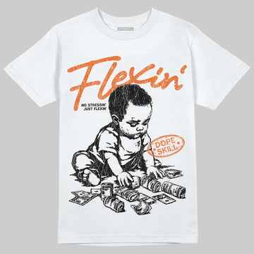 Jordan 3 “Starfish” DopeSkill T-Shirt Flexin' Graphic Streetwear - White