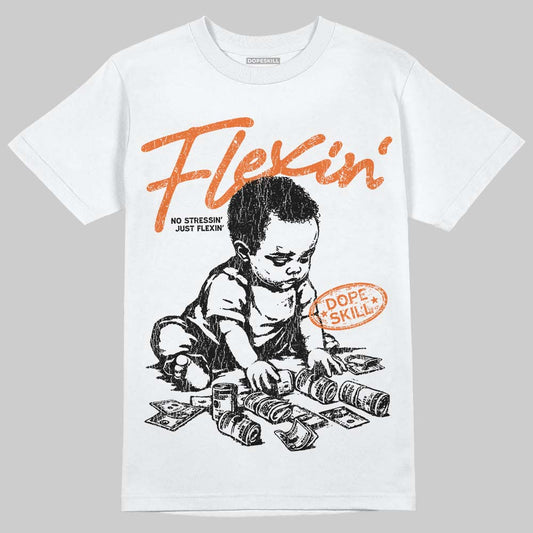 Jordan 3 “Starfish” DopeSkill T-Shirt Flexin' Graphic Streetwear - White