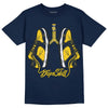 Dunk Low Vintage “Michigan” DopeSkill Midnight Navy T-Shirt Breathe Graphic Streetwear 