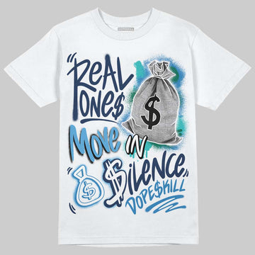 Max 95 OG Big Bubble Slate DopeSkill T-Shirt Real Ones Move In Silence Graphic Streetwear - White