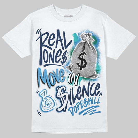 Max 95 OG Big Bubble Slate DopeSkill T-Shirt Real Ones Move In Silence Graphic Streetwear - White