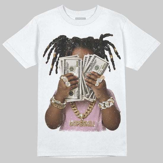 Awake NY x Air Jordan 5 Arctic Pink DopeSkill T-Shirt Rich Youth Graphic Streetwear - White 