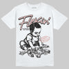 Jordan 40 “Dusty Rose” DopeSkill T-Shirt Flexin' Graphic Streetwear - White