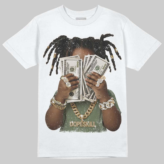 Jordan 4 Retro OG SP Undefeated (2025) DopeSkill T-Shirt Rich Youth Graphic Streetwear - White