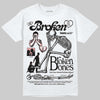 Harris Tweed x Wmns Dunk Low 'Black Phantom' DopeSkill T-Shirt Broken Bones Graphic Streetwear - White 