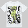 New Balance 1890 Faded Black Utility Green DopeSkill T-Shirt Built Different Graphic Streetwear - White